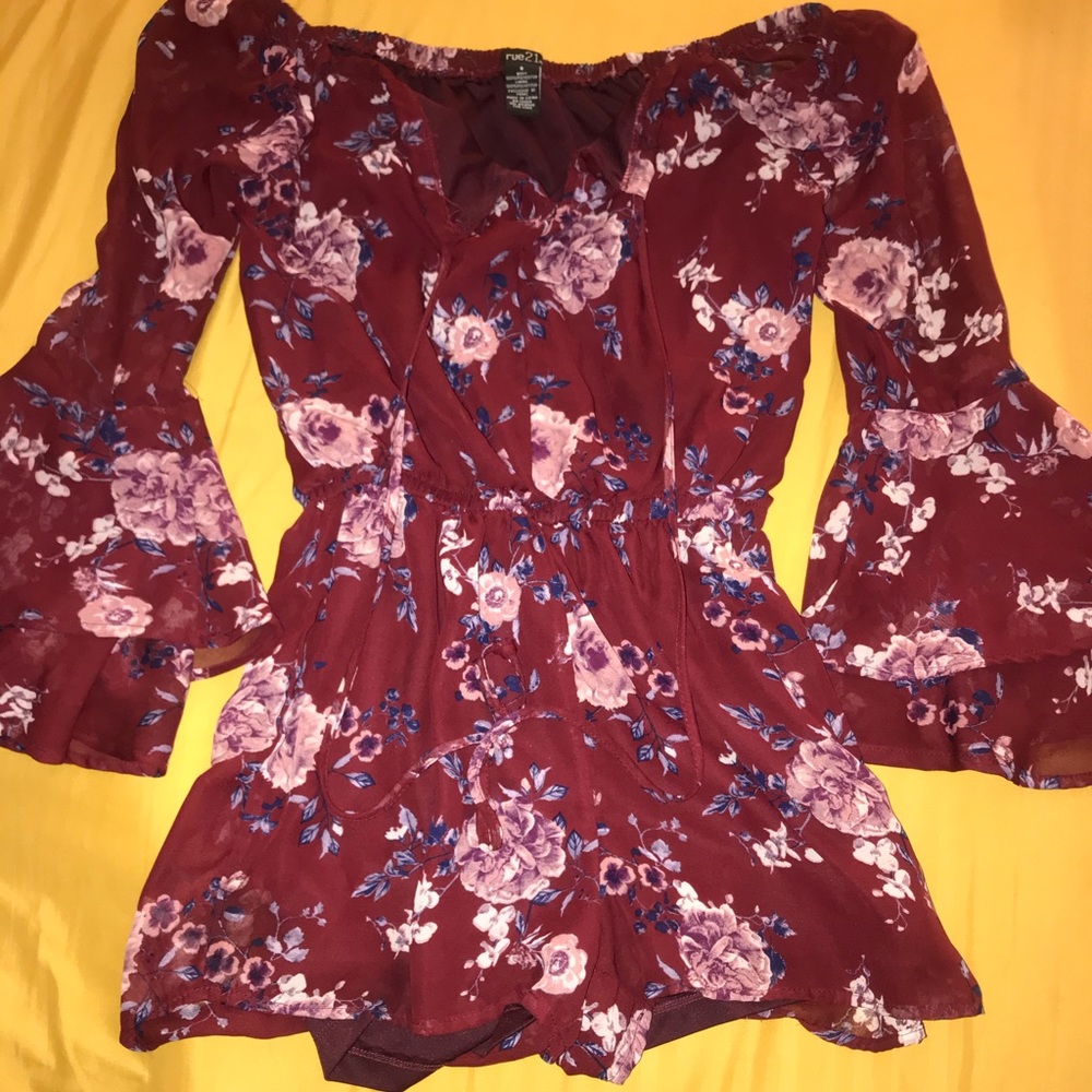 Floral romper